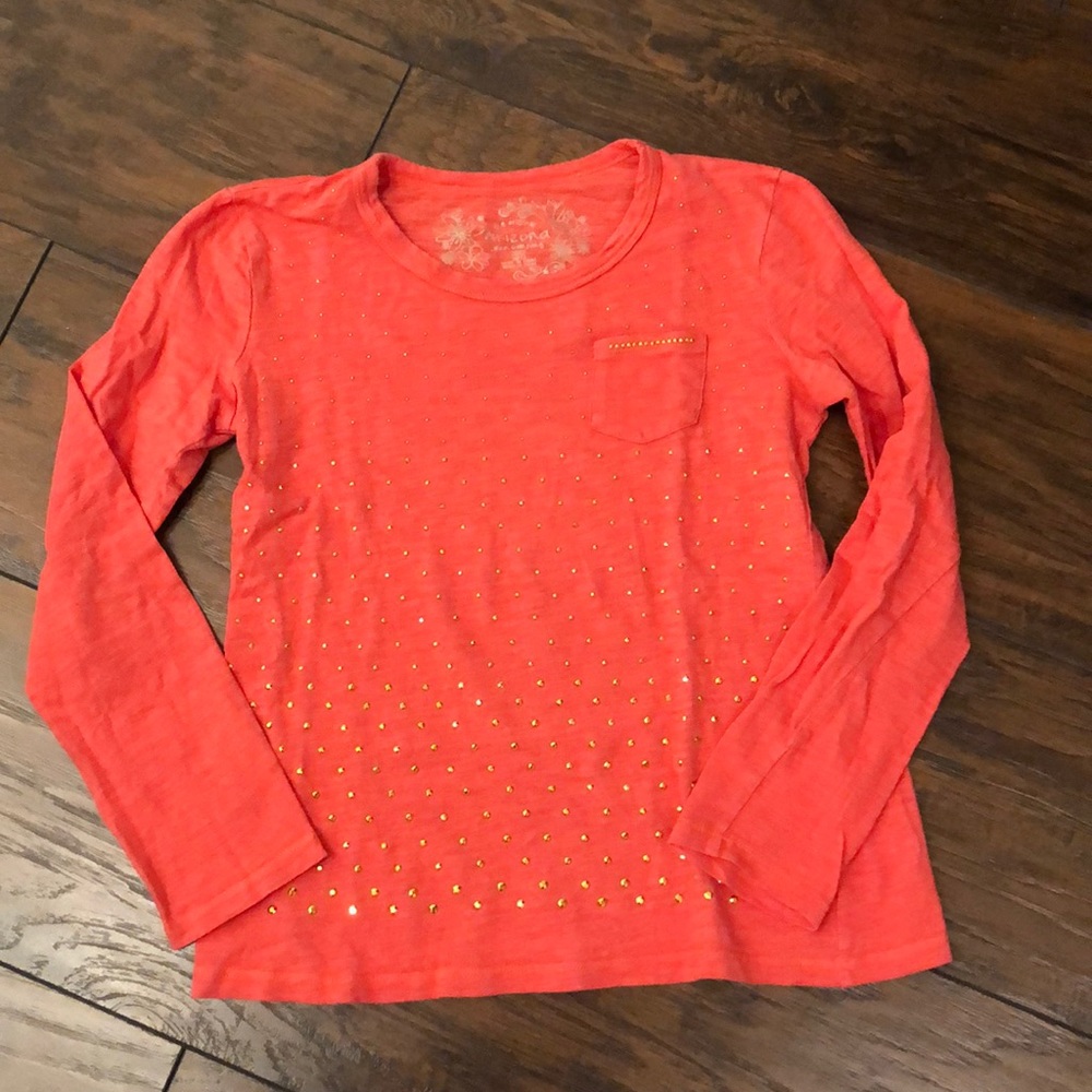 EUC studded long sleeve tee